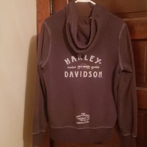 Harley Davidson zip up hoodie
